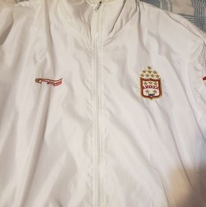 Chaqueta blanca ( entrenamiento) AMERICA DE CALI